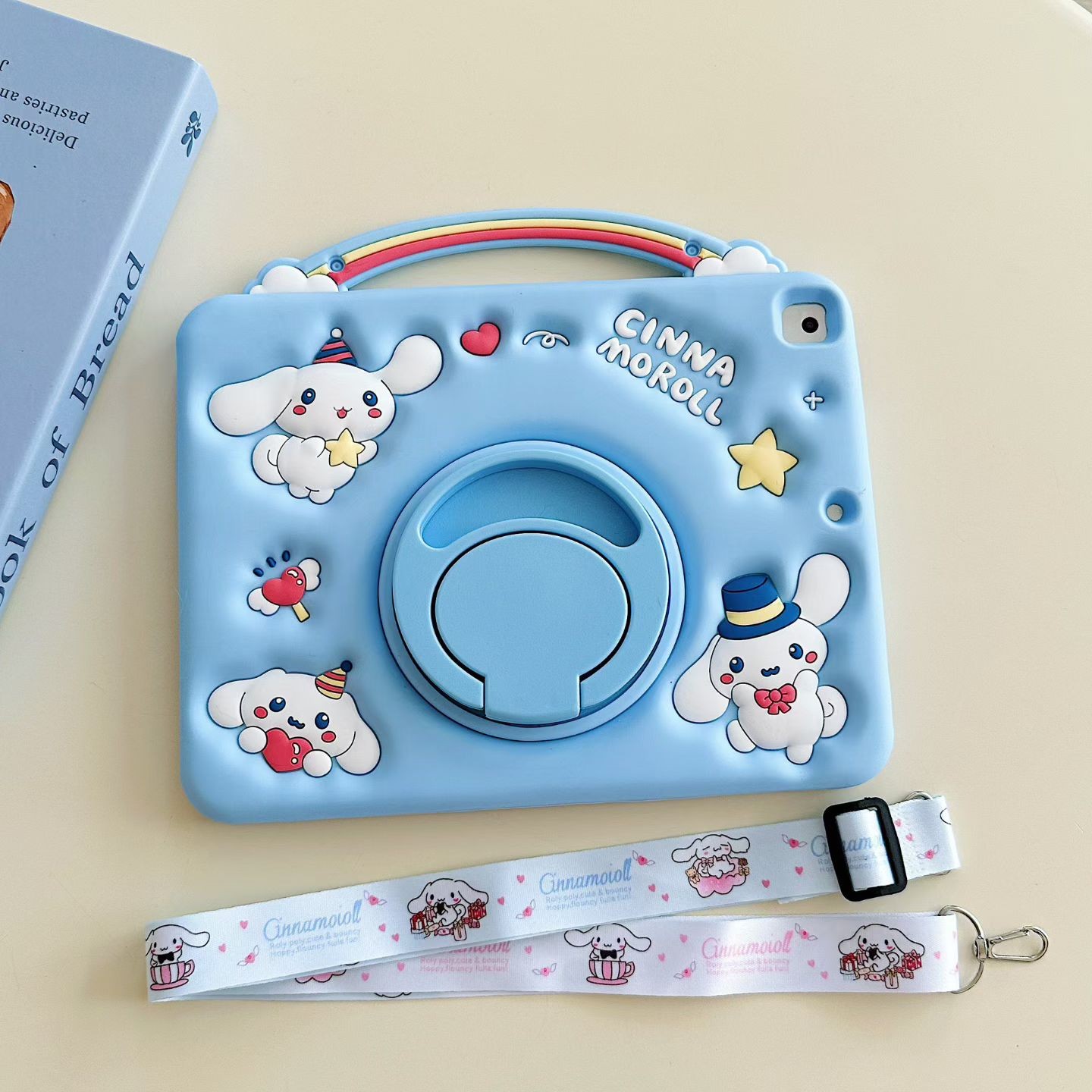 Cinnamoroll Kids Stand Case cover For Samsung Galaxy Tab A7 Lite A9 A9+ A11 A11+