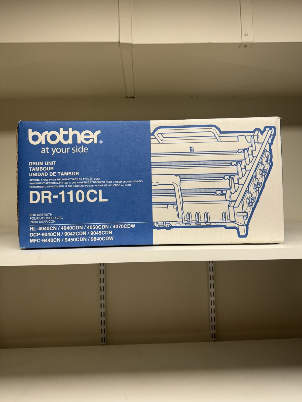NEW SEALED Genuine Brother DR-110CL Drum Unit     for MCP, Hl and DCP models
