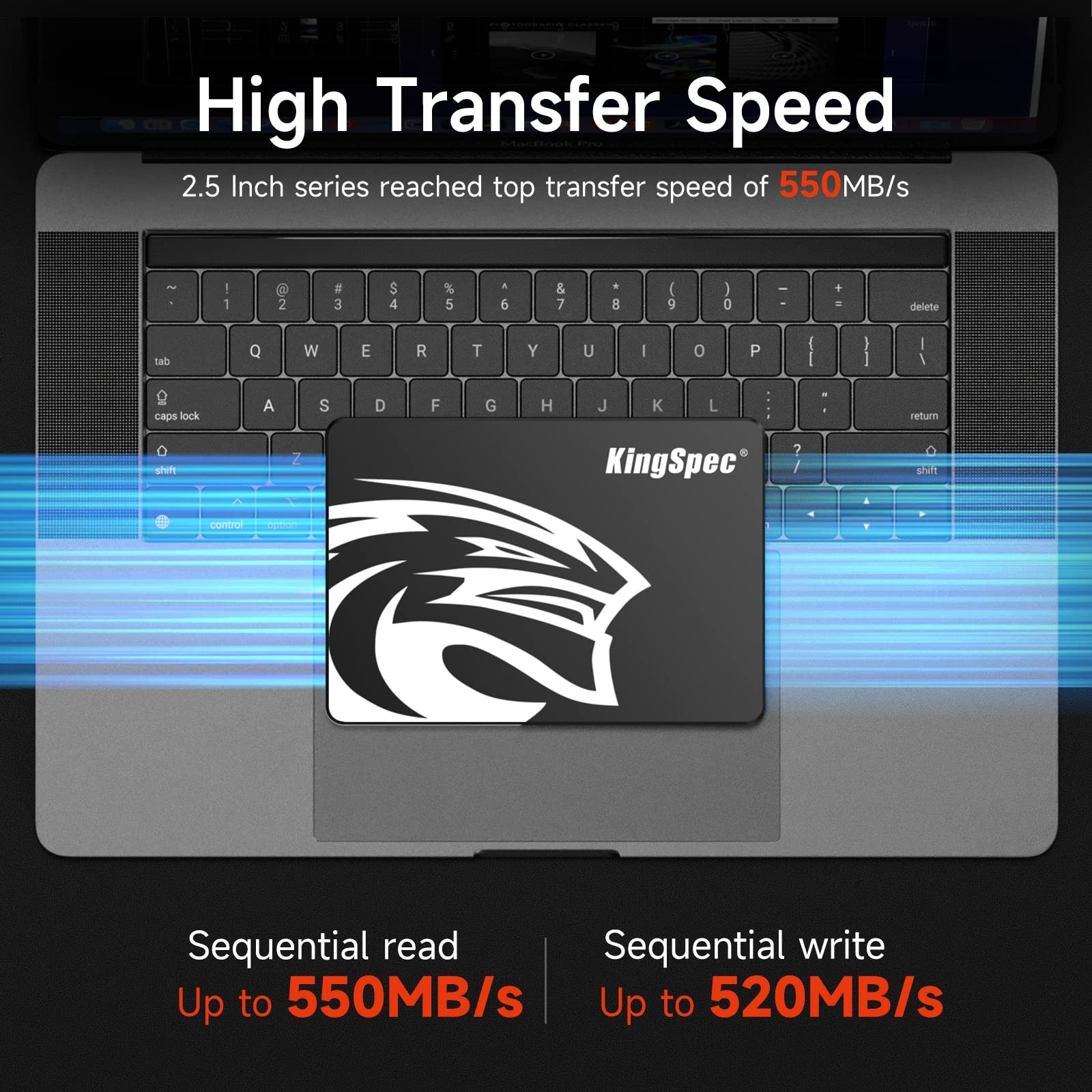 128GB 2.5" SATA III Internal SSD 3D NAND