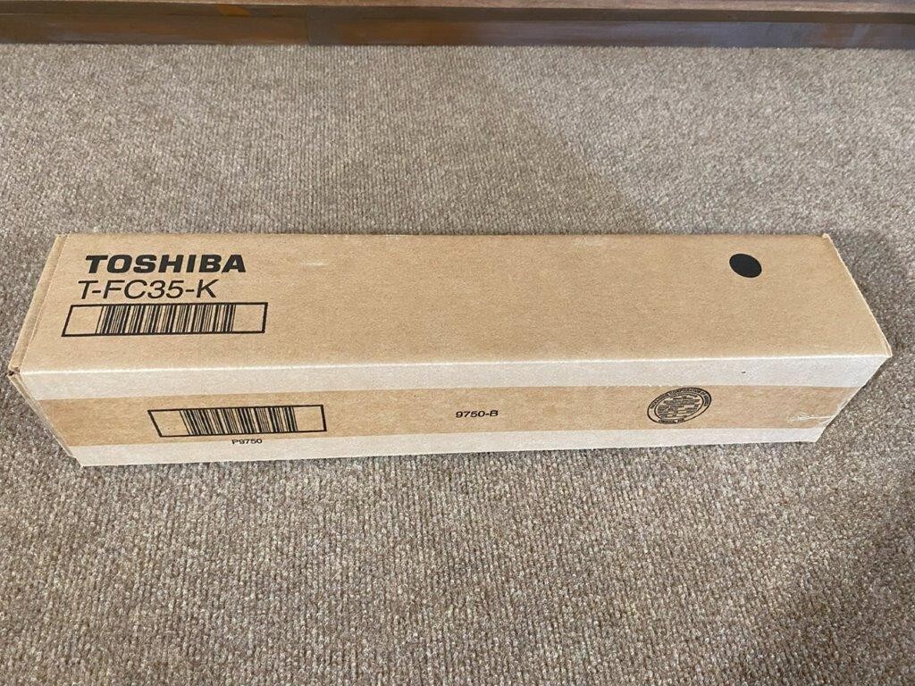 Genuine Toshiba T-FC35-K Black Toner Cartridge OEM New Sealed