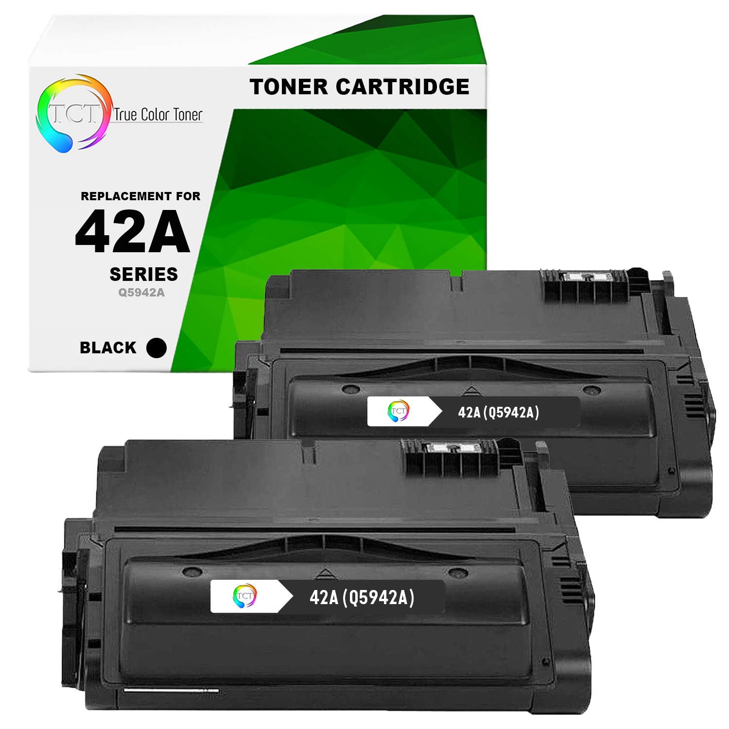 TCT 2 Black Q5942A 42A Toner Cartridges For HP LaserJet 4250 4240 4350 printers