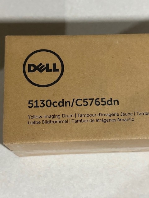 Genuine DELL 5130cdn/C5765dn Yellow X951N Imaging Drum NEW