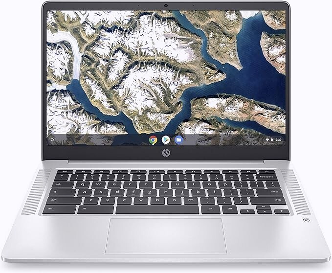 HP 14" Chromebook 14a-na0010nr - N4000, 32GB eMMC, 4 GB RAM - Silver