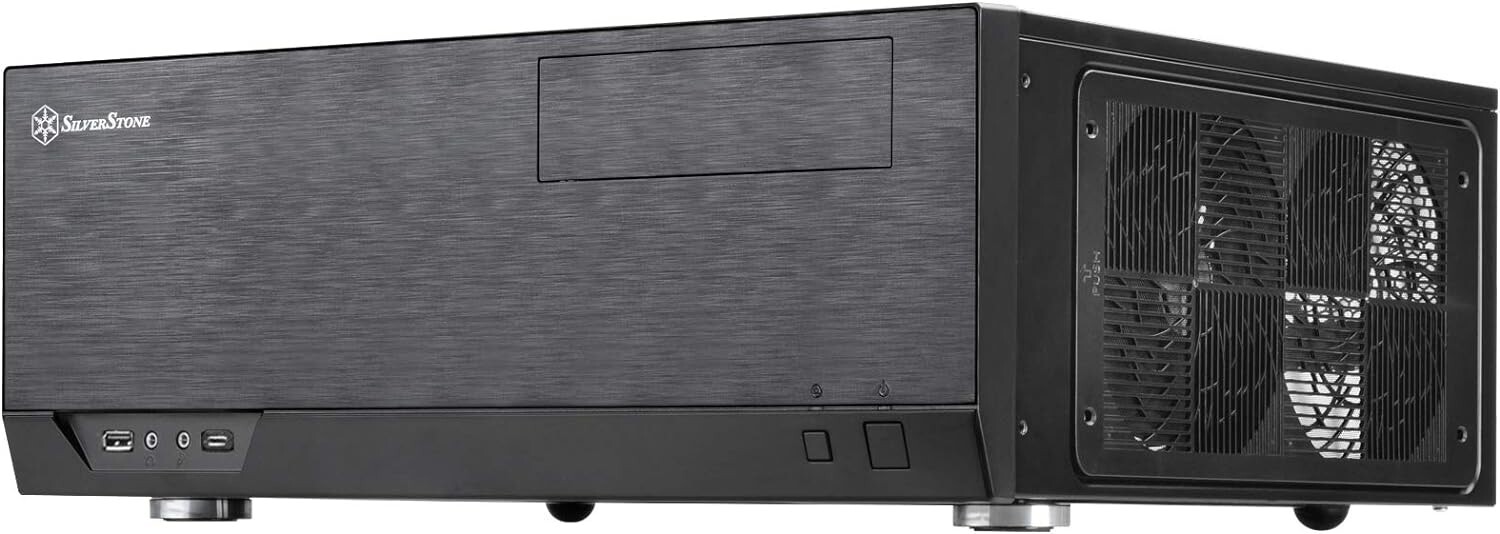 SilverStone Technology Home Theater Computer Case (HTPC) with Faux Aluminum