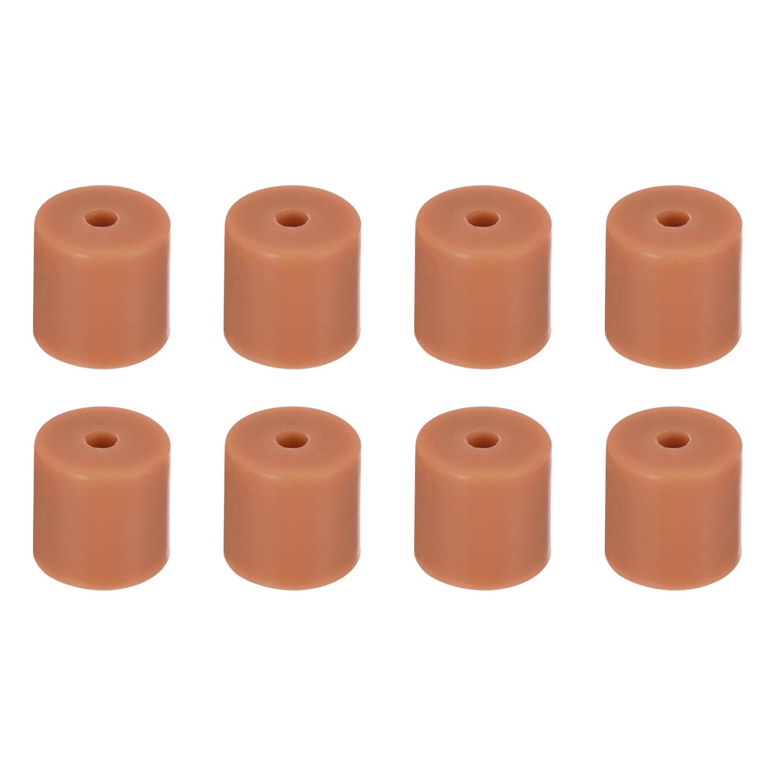 8Pcs Silicone Bed Mounts Leveling Column Silicone Buffer 16mm Brown
