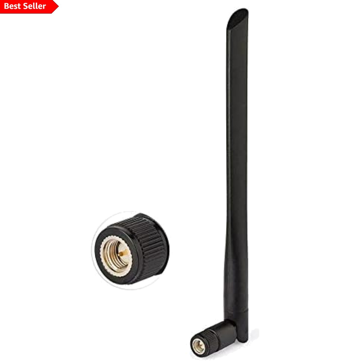 Versatile 4G LTE Antenna with SMA Male Connector for Cellular Devices - 1 Pack