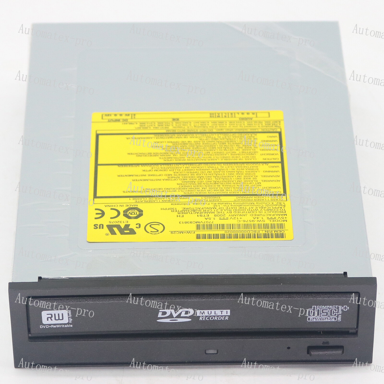 1PS For Panasonic SW-9576-C Desktop IDE Drive DVD-RAM RW Burner Used