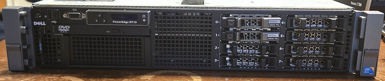 Dell POWEREDGE R710 Server, E5630,2.53,12M,Xeon, 96Gb Memory, Dual PS, 8x1Gb nic