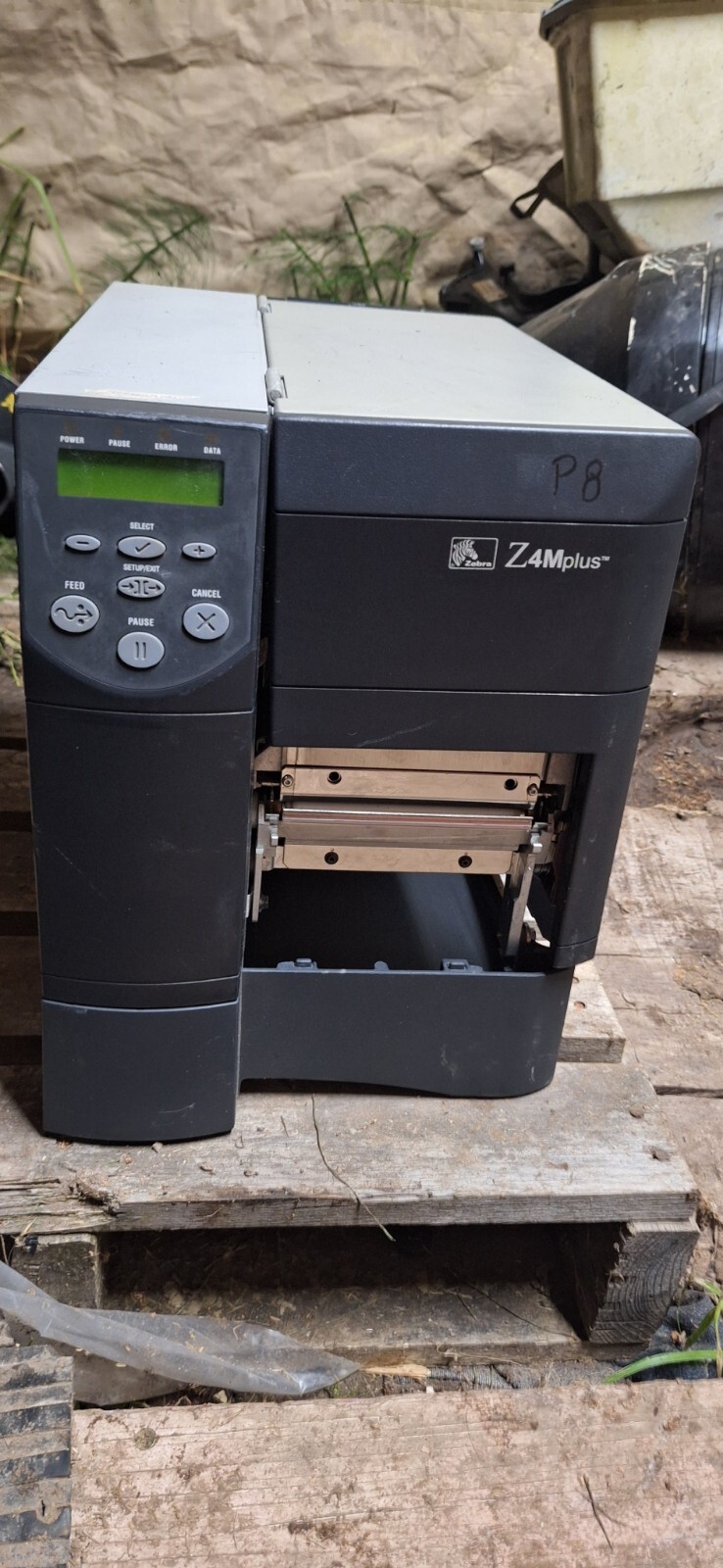 Zebra Z4m Plus Thermal Barcode Label Printer Z4mplus