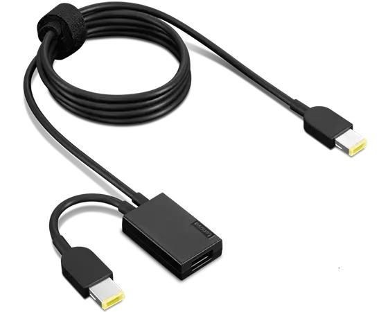 Lenovo Dual Slim-tip Adapter (4X20W69154)