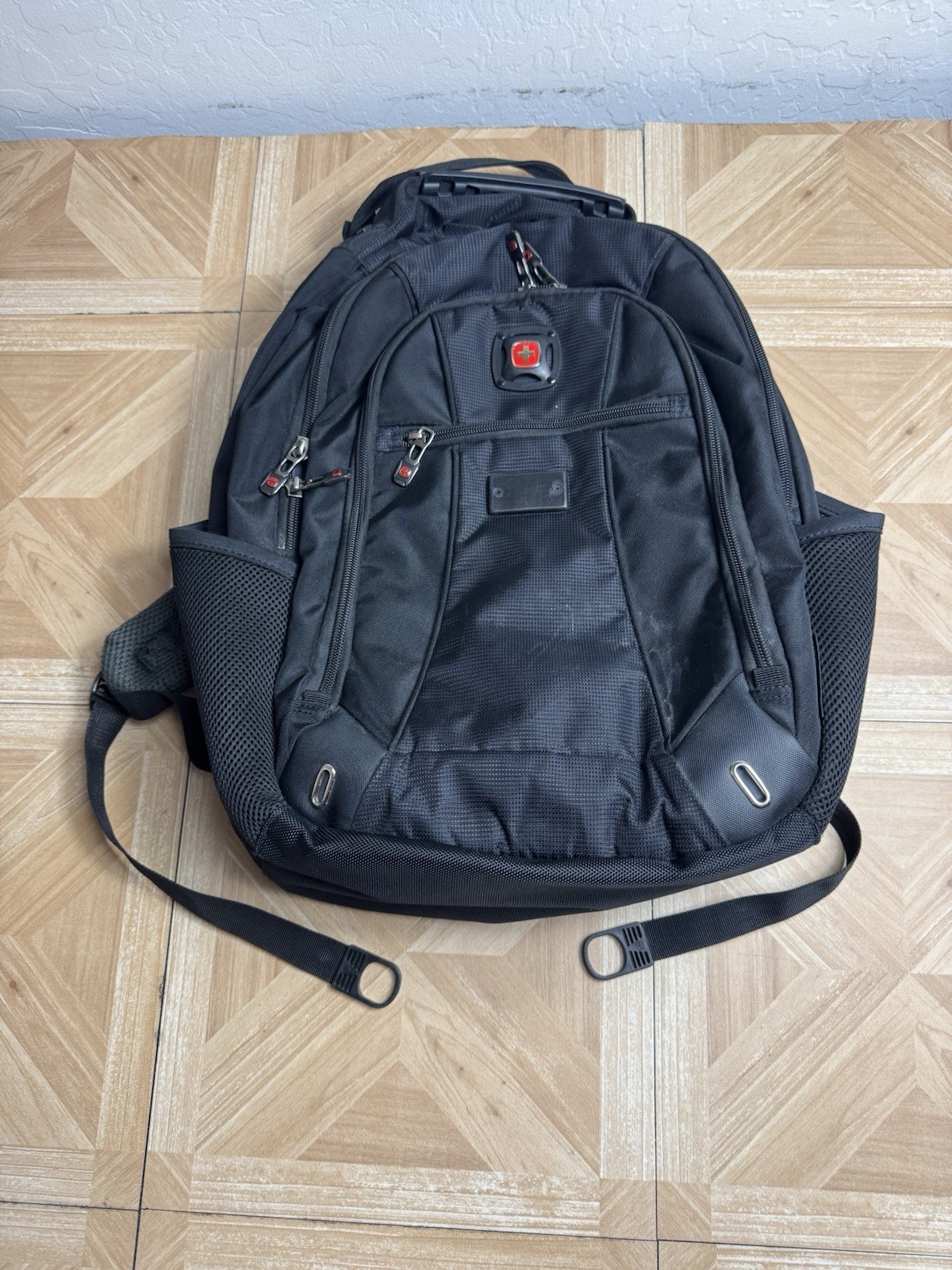 Swiss Gear Backpack Wenger Computer Shock Business Black Gray Laptop