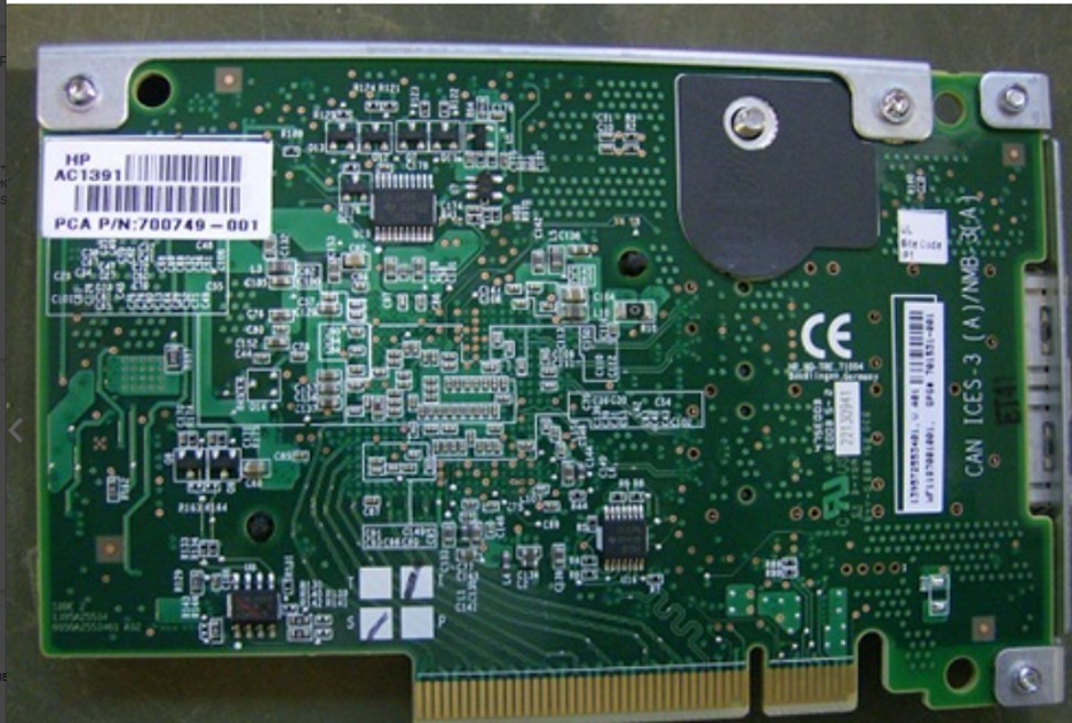 HP FLEXFABRIC 10GB ETHERNET 2-PORT 534FLR-SFP+ ADAPTER FLEXIBLEL USED 701531-001