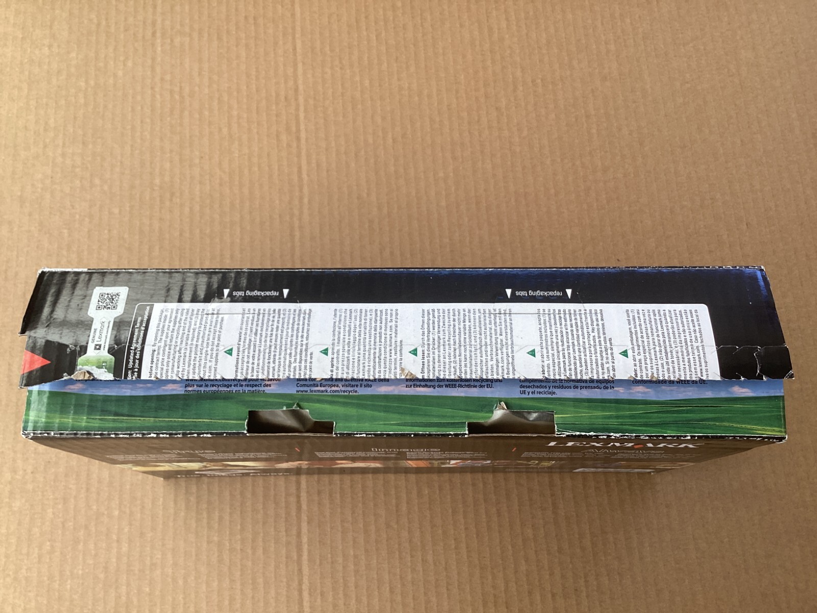 NEW Genuine Lexmark C734A1CG Cyan Toner Cartridge  C734 C736 X734 X736 X738