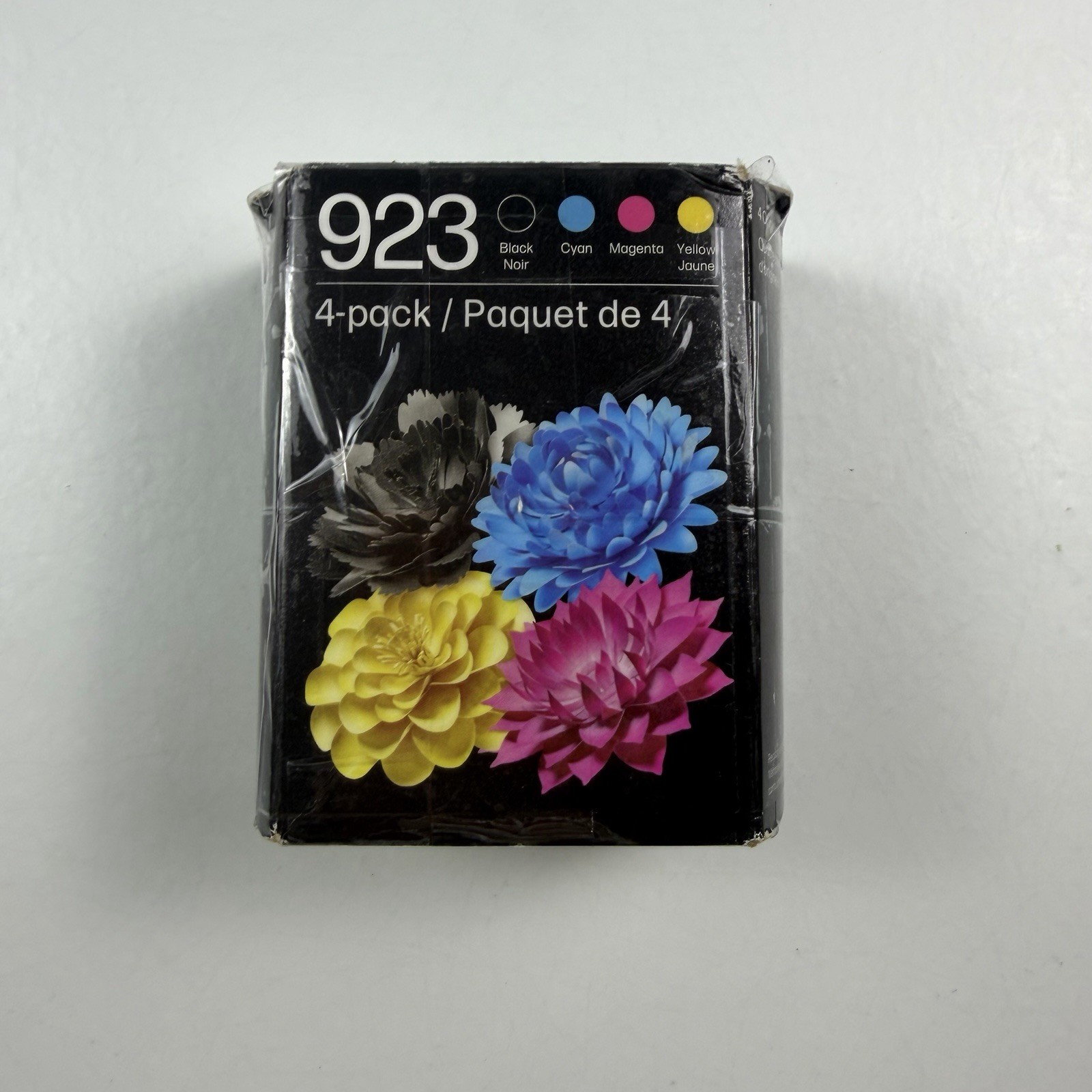 HP 923 Black Cyan Magenta Yellow Ink Set 6C3Y6LN Exp 2028+ OEM Jan 2028