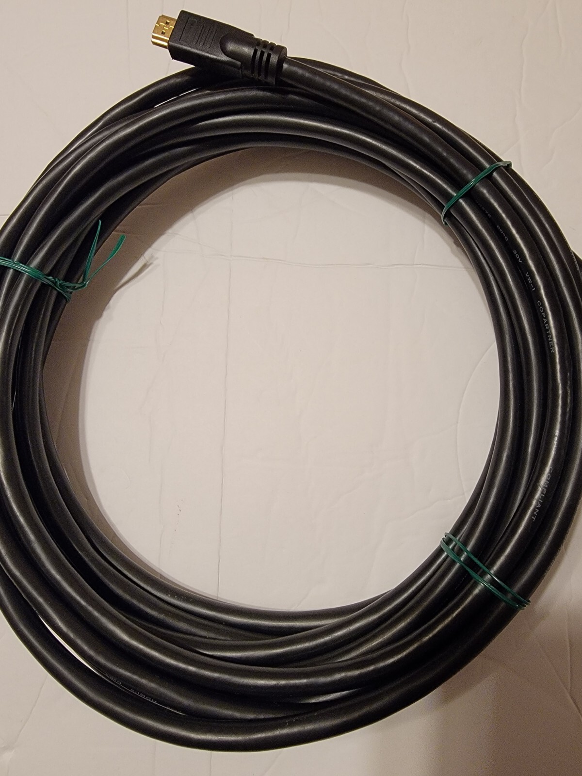 E 119932 ,AWM ,20276 ,30V Heavy Duty 26 Foot Cable, VW-1  Male Ends