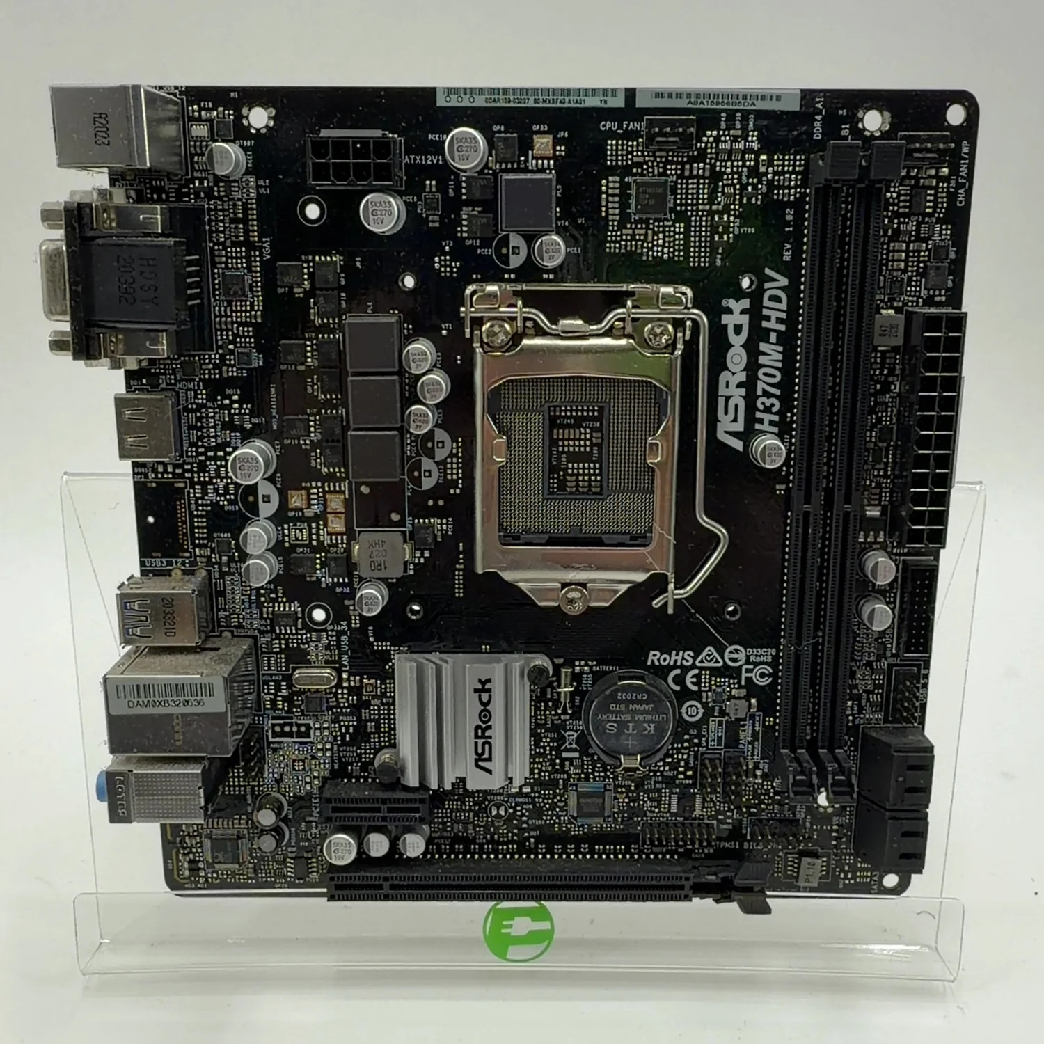 AsRock H370M-HDV LGA 1151 mATX Intel DDR4 Motherboard