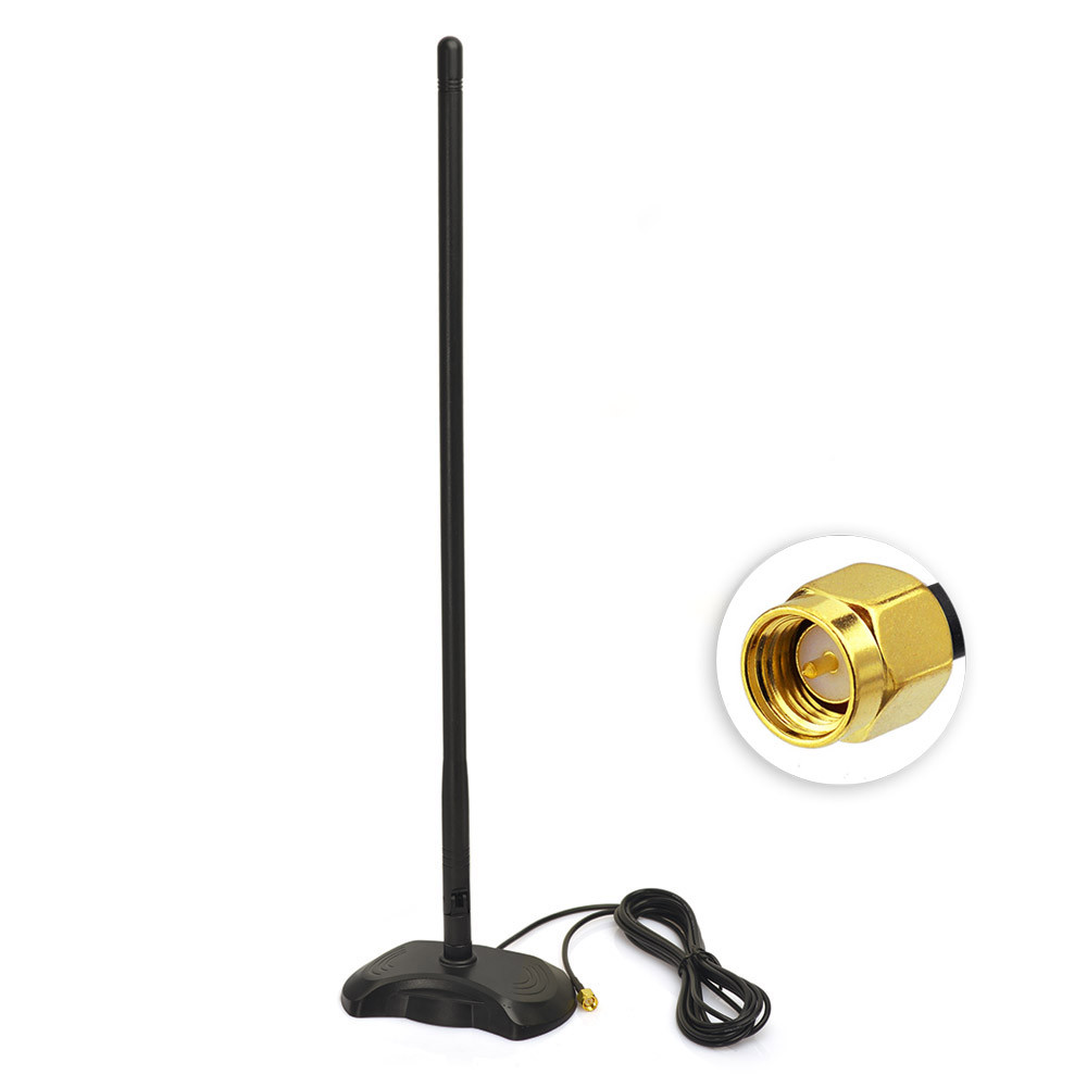 868MHz 915MHz RFID ZigBee 9dBi SMA Male Magnetic Base Antenna for Smart Home