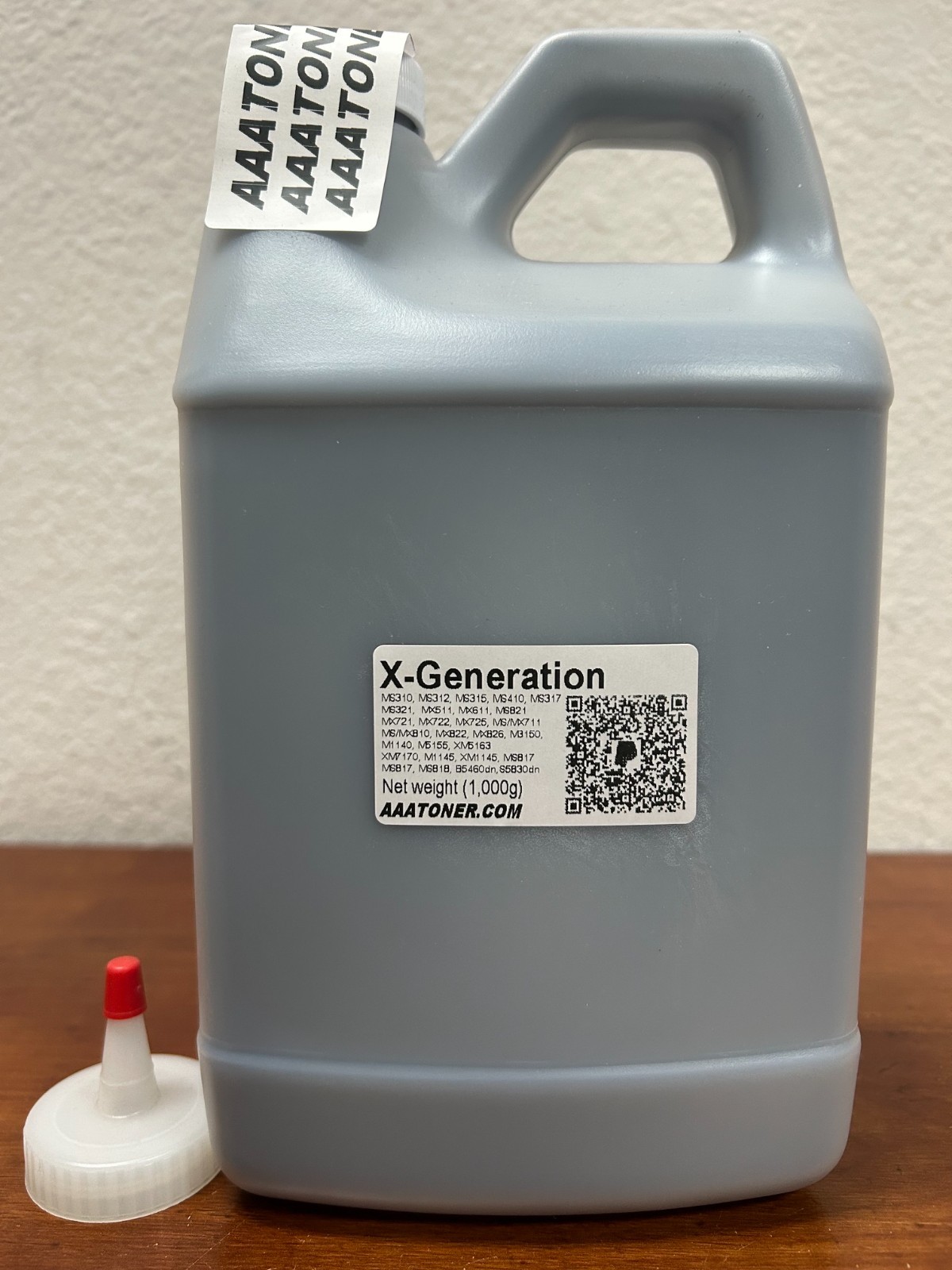 (1kg/1,000g) BULK Toner Refill for Lexmark MS817, MS817n, MS818, MS818n