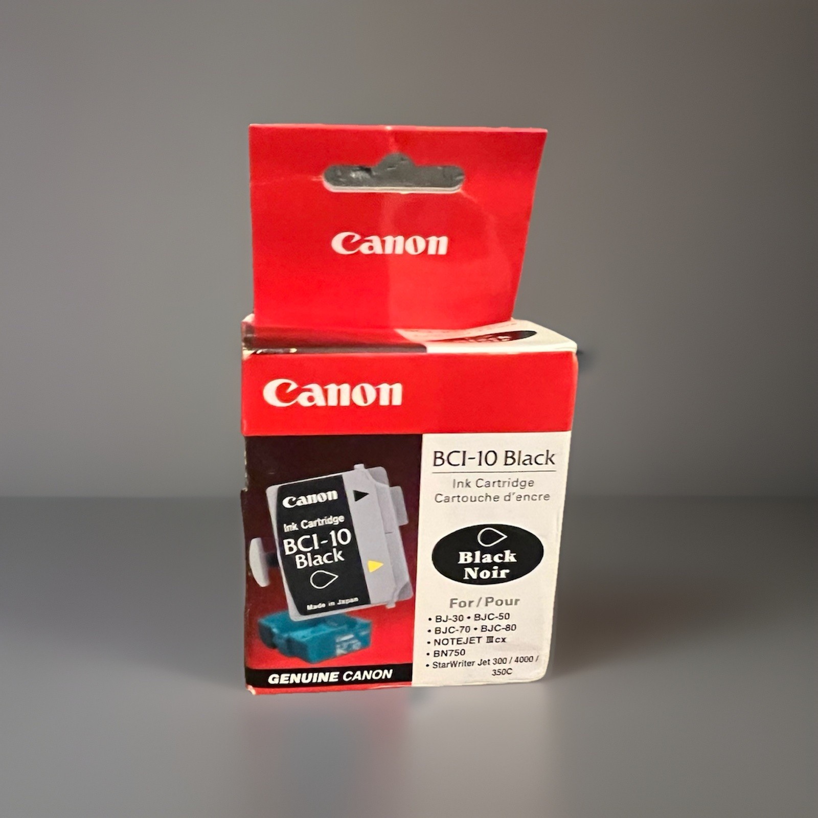 Canon Original Genuine Ink Cartridge BC1-10 Black Noir 0956A003 Made In Japanl