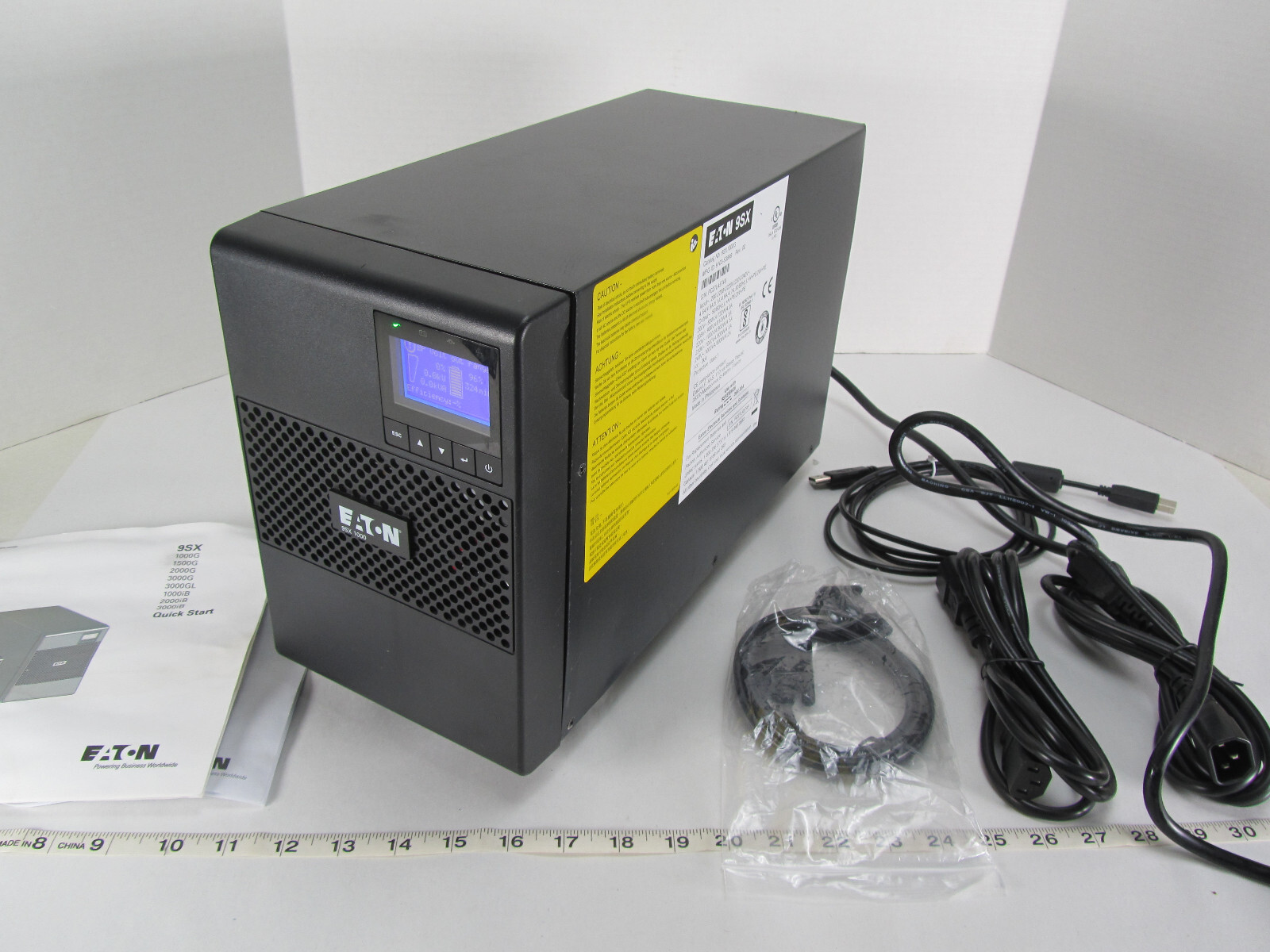 New Eaton 9SX1000G 9SX 1000G Tower UPS 1000VA Battery Backup 9103-53899 READ