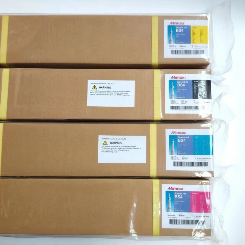 4pc New Original BS4 600ml Ink Cartridge for Mimaki CJV150 CJV300 JV300 JV330