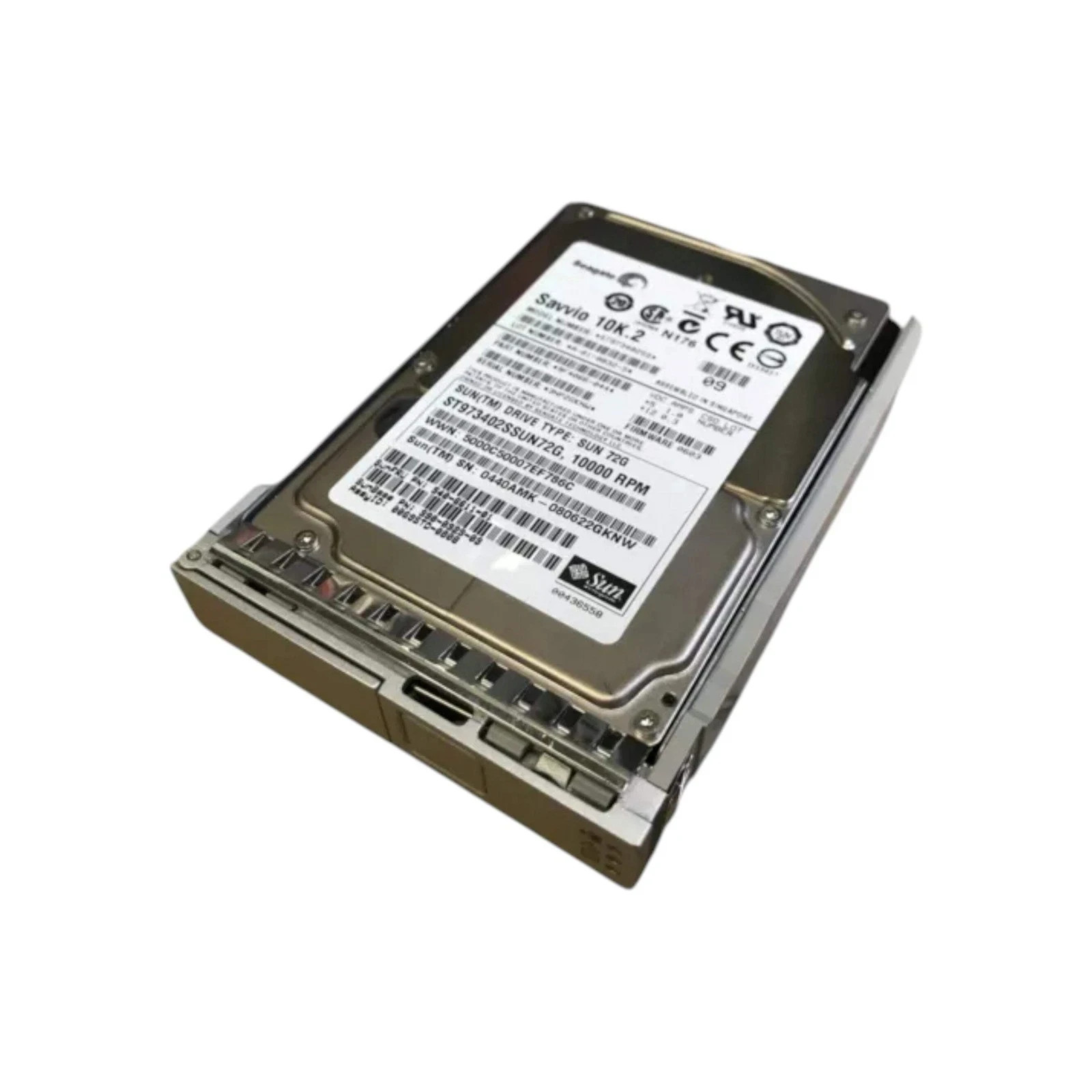 Sun 390-0323-03 72G 10k ST973402SSUN72G 2.5" SAS HDD ST973402SS 540-6611-01