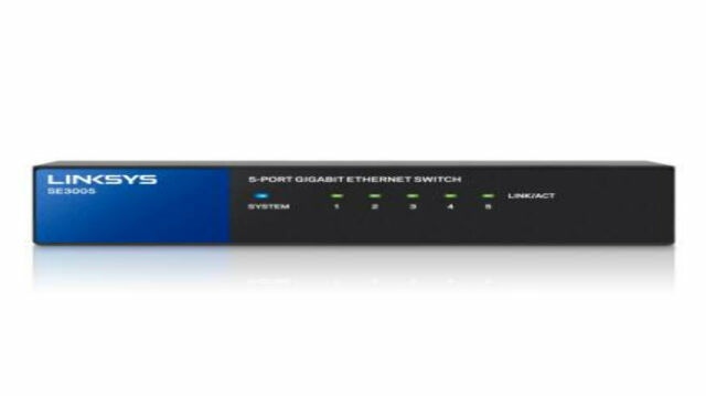 New Linksys SE3005 5-port Gigabit Ethernet Switch
