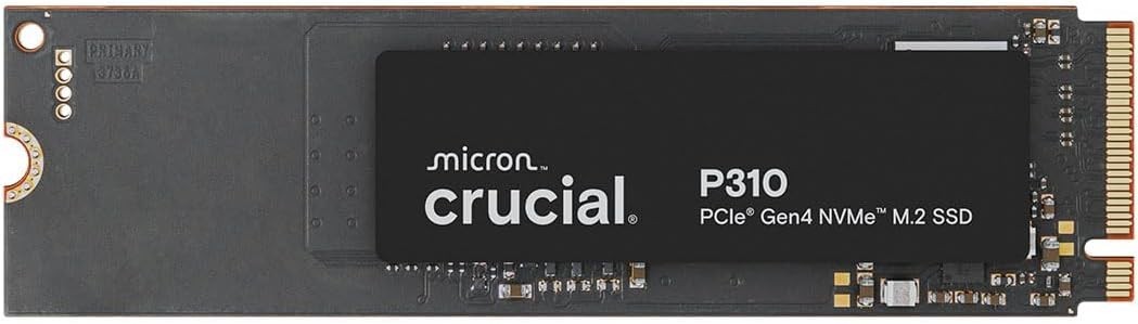 Crucial - P310 2TB Internal SSD PCIe Gen 4 x4 NVMe M.2