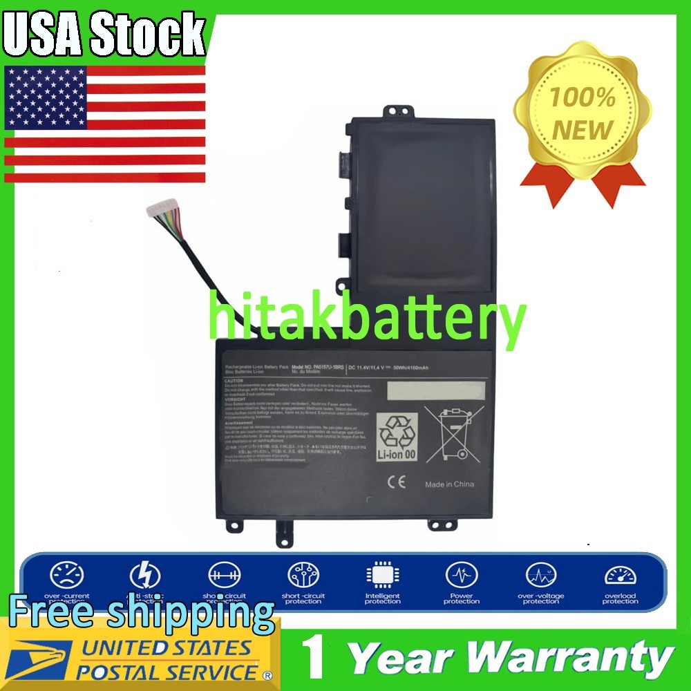 PA5157U-1BRS Battery for Toshiba Satelite E45t-a4100 E55t-A E55t-a5320 E55-A5114