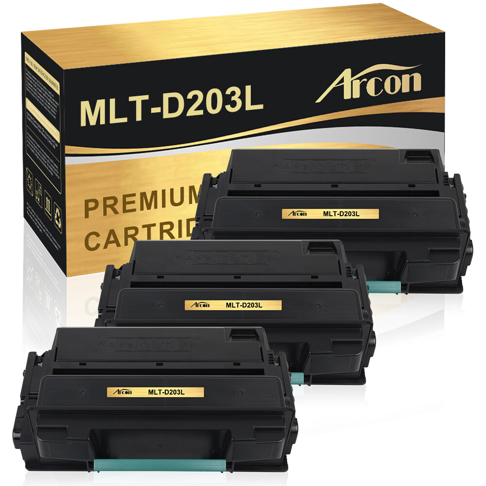 3PK MLTD203L Toner For Samsung 203L ProXpress M3870 FD FW M4070FR M3320ND M3820