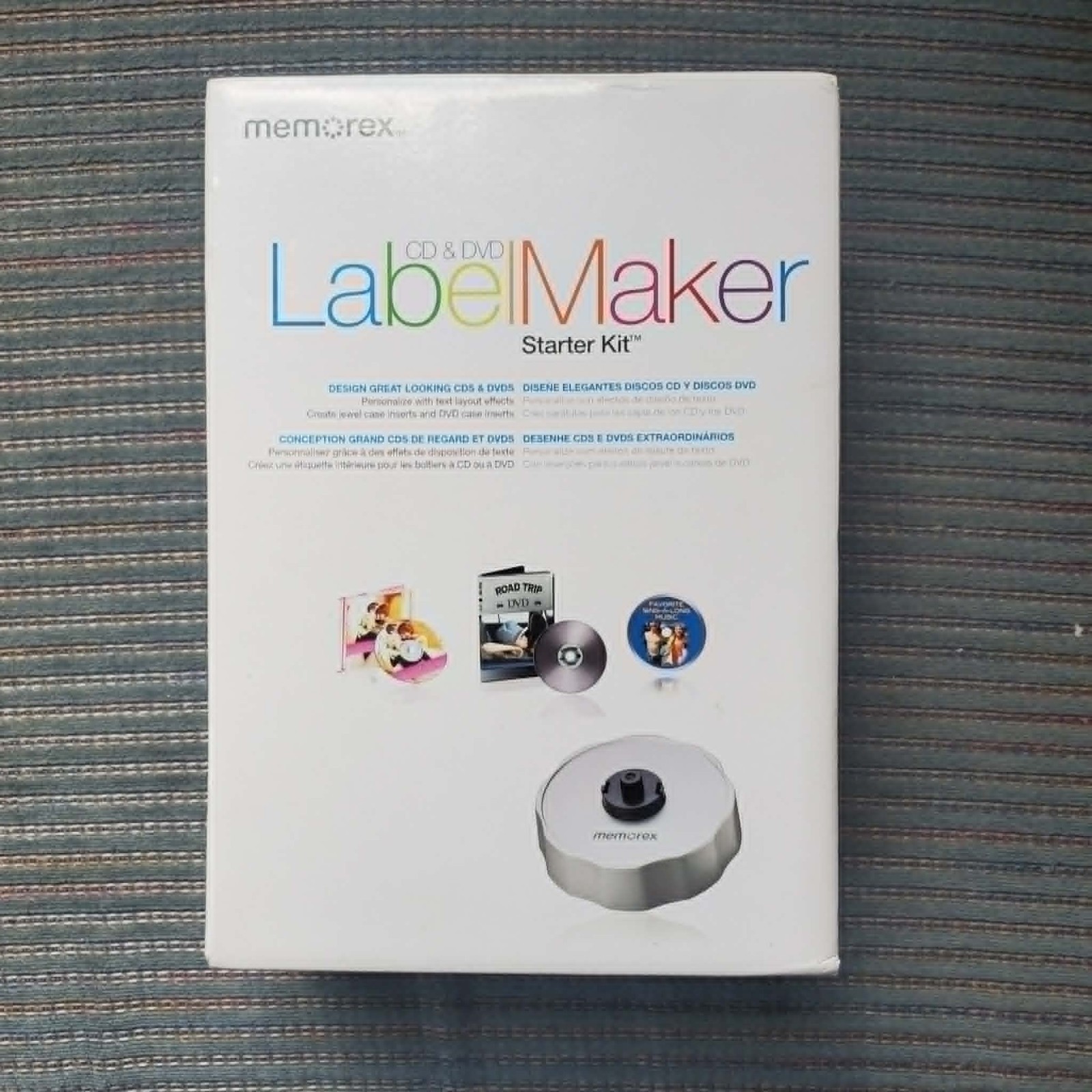 Memorex Label Maker Starter Kit- Very rare-brand new.