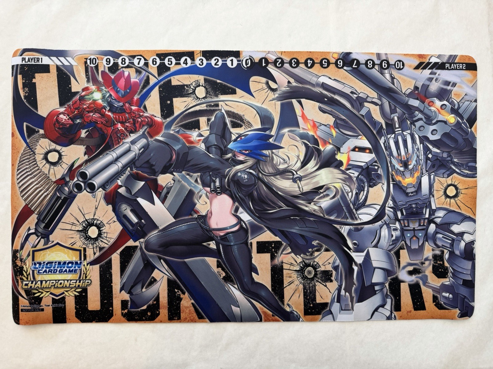 Digimon Duel Playmat, 2024, Championship Participation Mat, Brand New Sealed