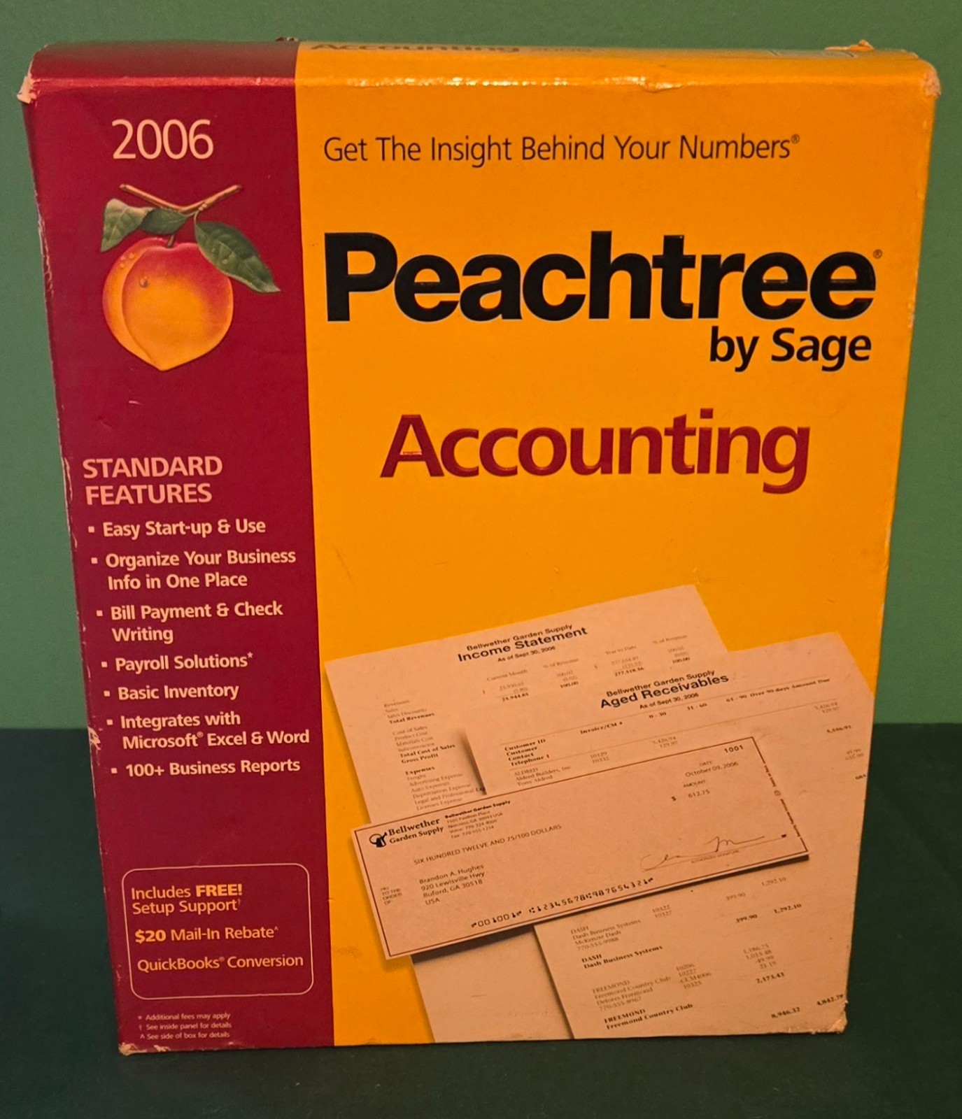 Peachtree by Sage Accounting 2006 * NEW* CD Software