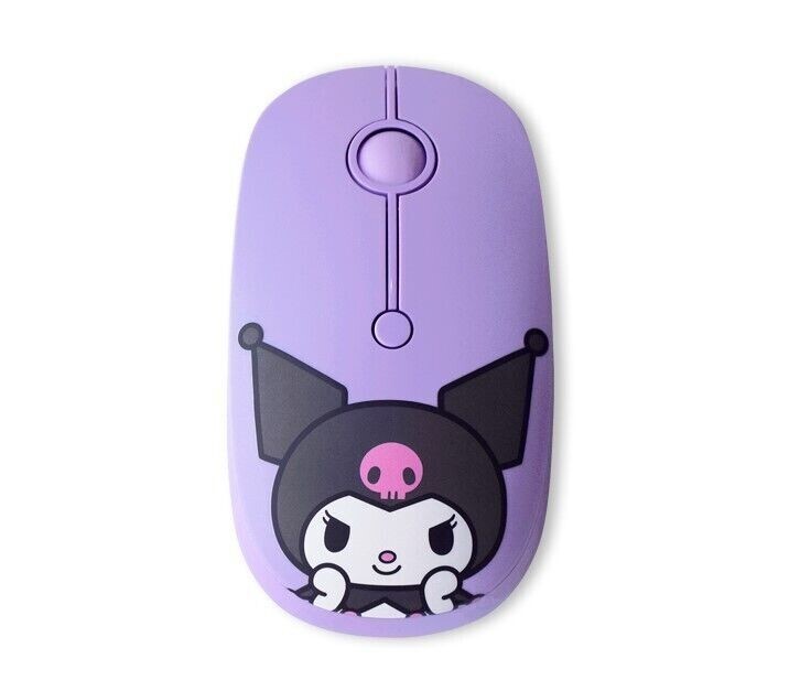 Kuromi low noise wireless mouse cute mouse desk interior