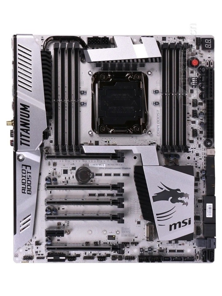 For MSI X99A XPOWER GAMING TITANIUM motherboard LGA2011-V3 DDR4 128G EATX Tested
