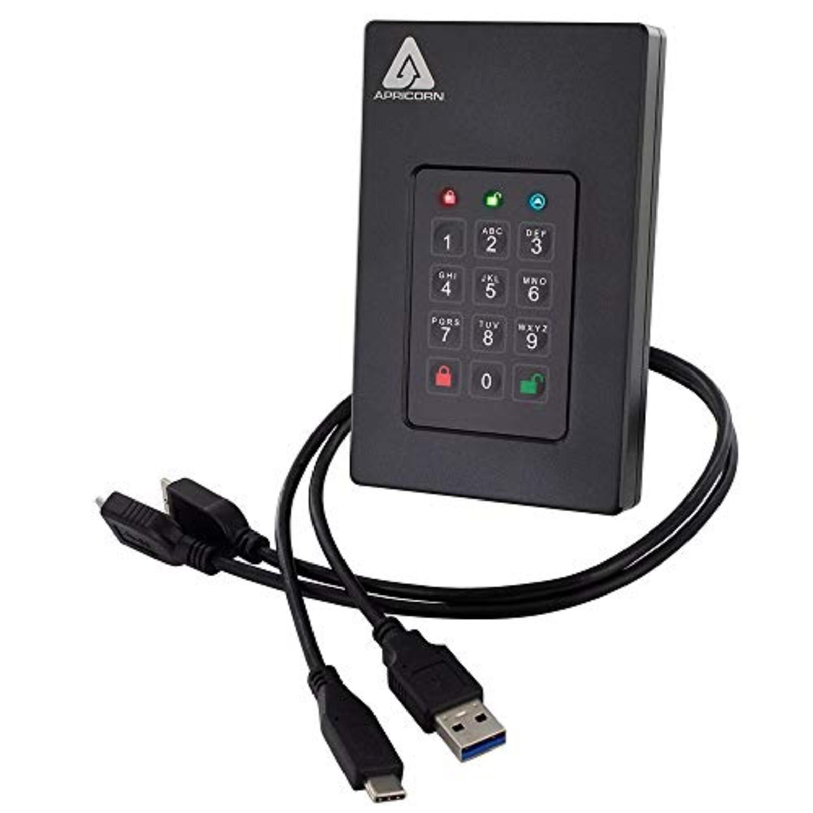 Apricorn - AFL3- S2TB - Apricorn Aegis Fortress 2 TB Solid State Drive -