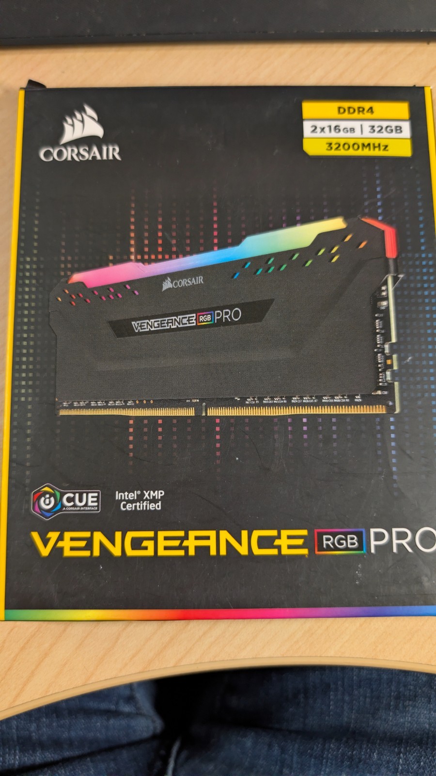 Corsair Vengeance RGB Pro 32GB (2x16GB) PC4-25600 (DDR4-3200) Memory -...