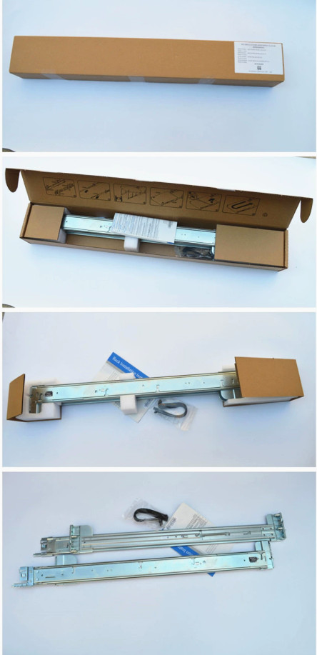 New Dell R320 R420 R620 R630 R640 1U Static Ready Rail Rails Kit 053D7M 53D7M