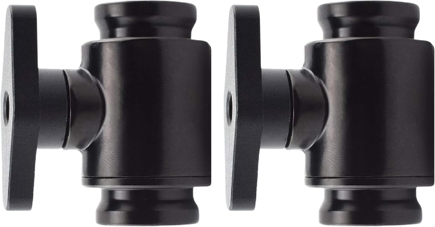 Dracaena G1/4 Internal Thread Water Cooling Valve Brass Body Black