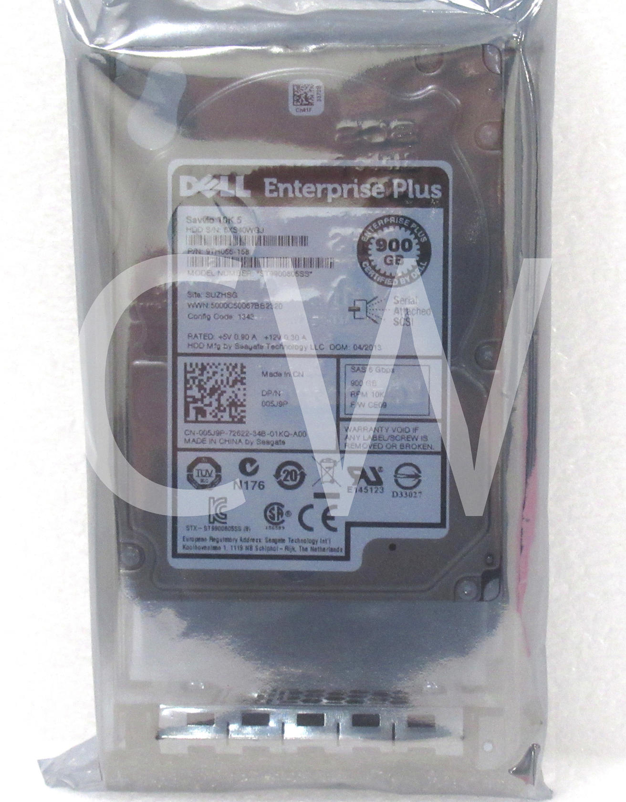 05J9P  DELL ST9900805SS EQL 900GB 10KRPM 6Gb/s SAS 2.5" Server HDD Hard Drive