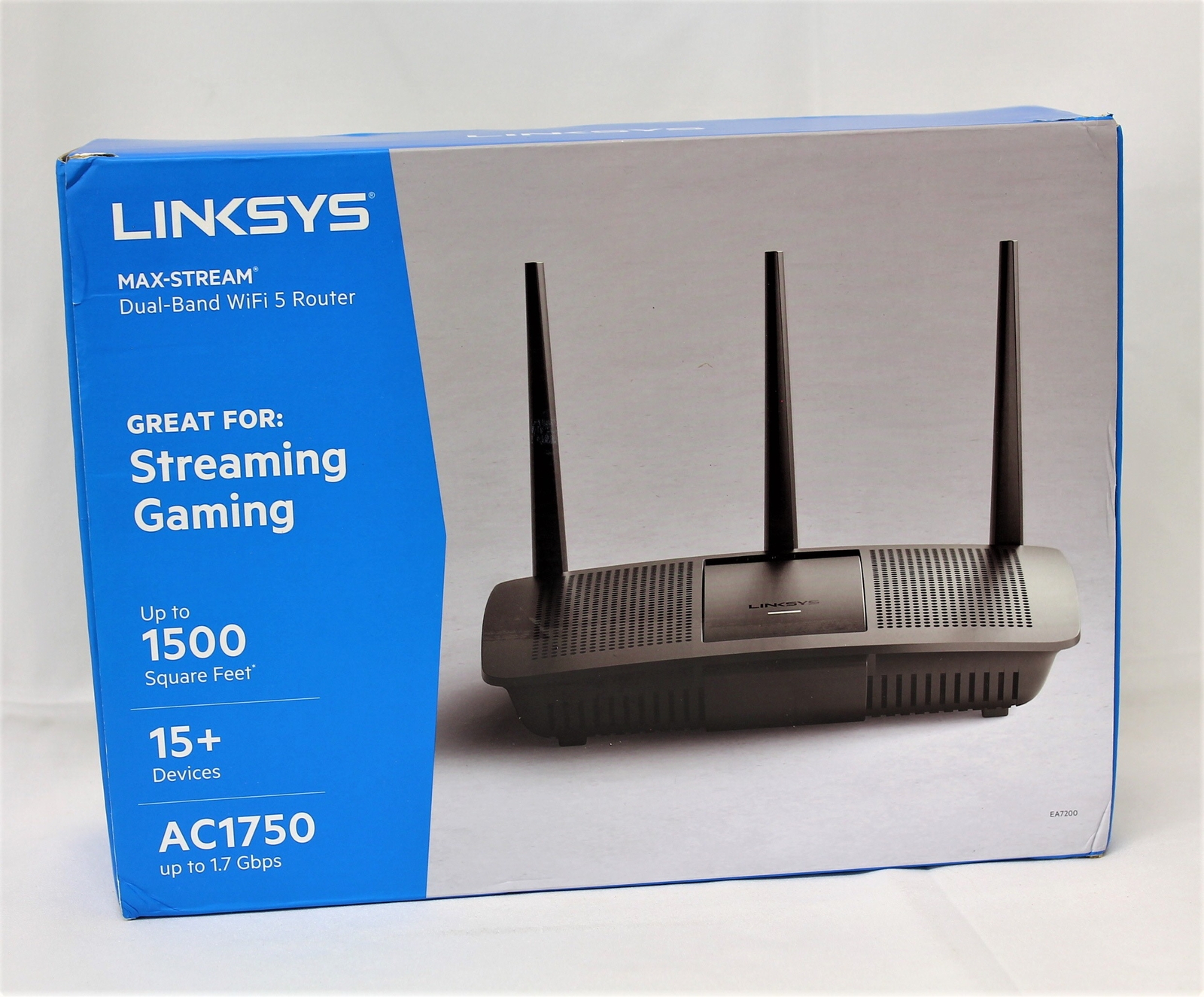 Linksys Max-Stream Dual-Band WiFi 5 Router (AC1750)