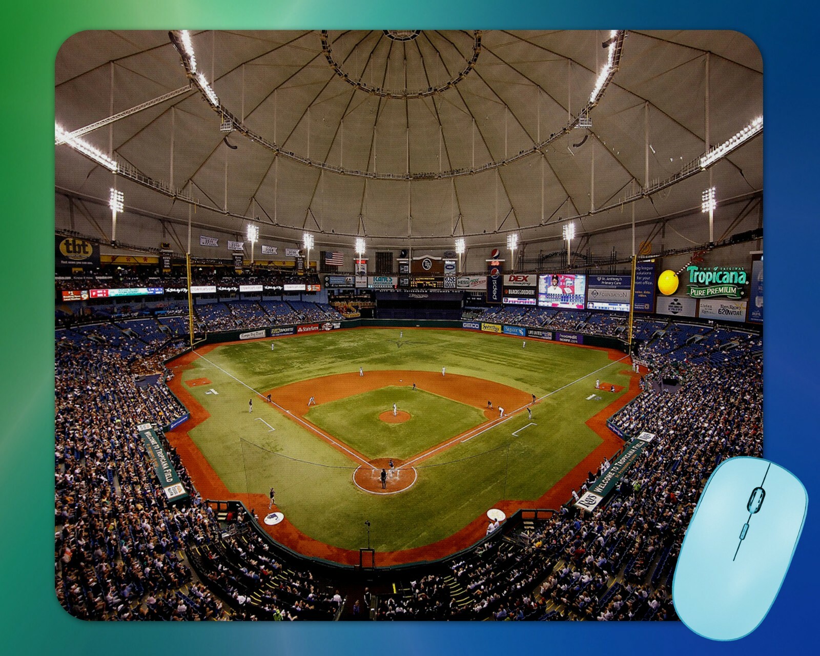 Tropicana Field home of the Tampa Bay Rays   mouse pad