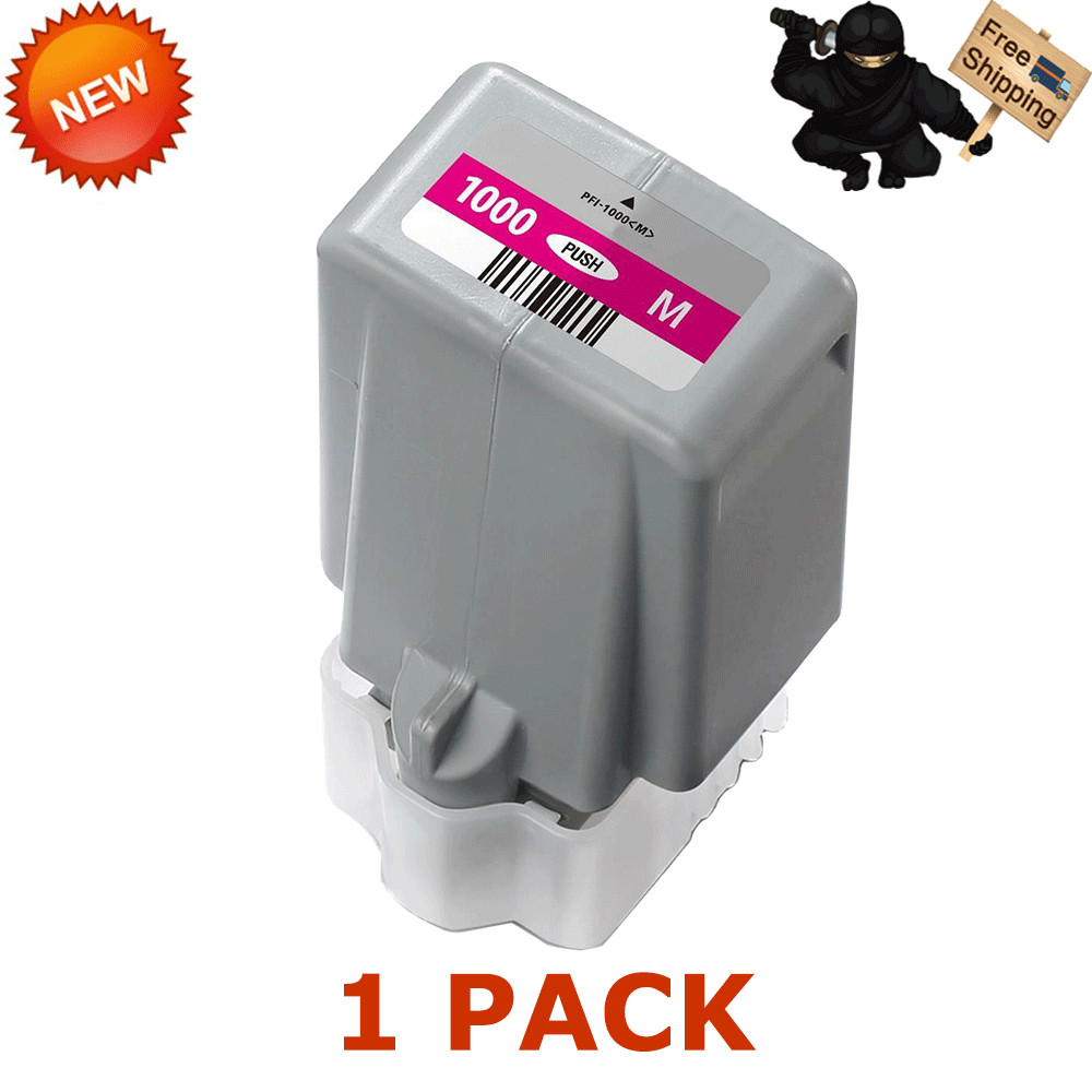 1 PK PFI-1000M Magenta Reman ink for Canon imagePROGRAF PRO-1000 #0548C002