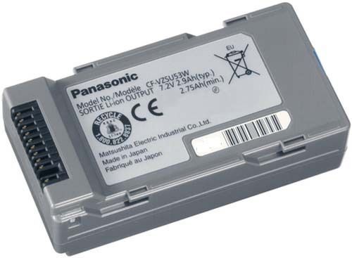 GENUINE PANASONIC CF-VZSU53W CF-VZSU53AW FOR CF-H1 CF-H2 CF-U1 7.2V 2.9AH NEW