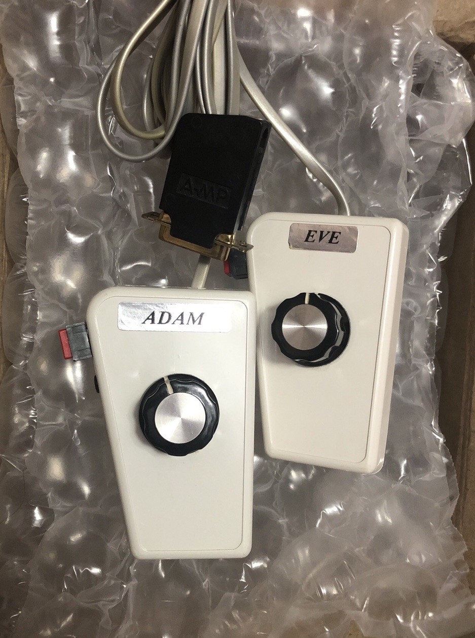 Adam and Eve 1 for Apple 2 Computer, Paddle Controllers by Tech Designs