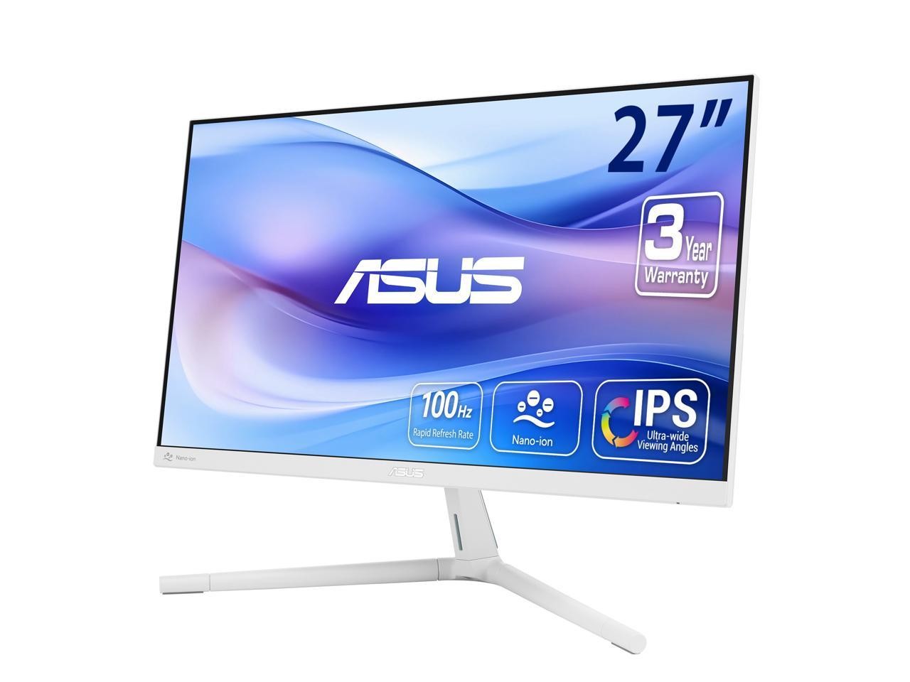Asus VU279HFI-W 27" Class Full HD LED Monitor - 16:9 (90lm09it-b01kb0)