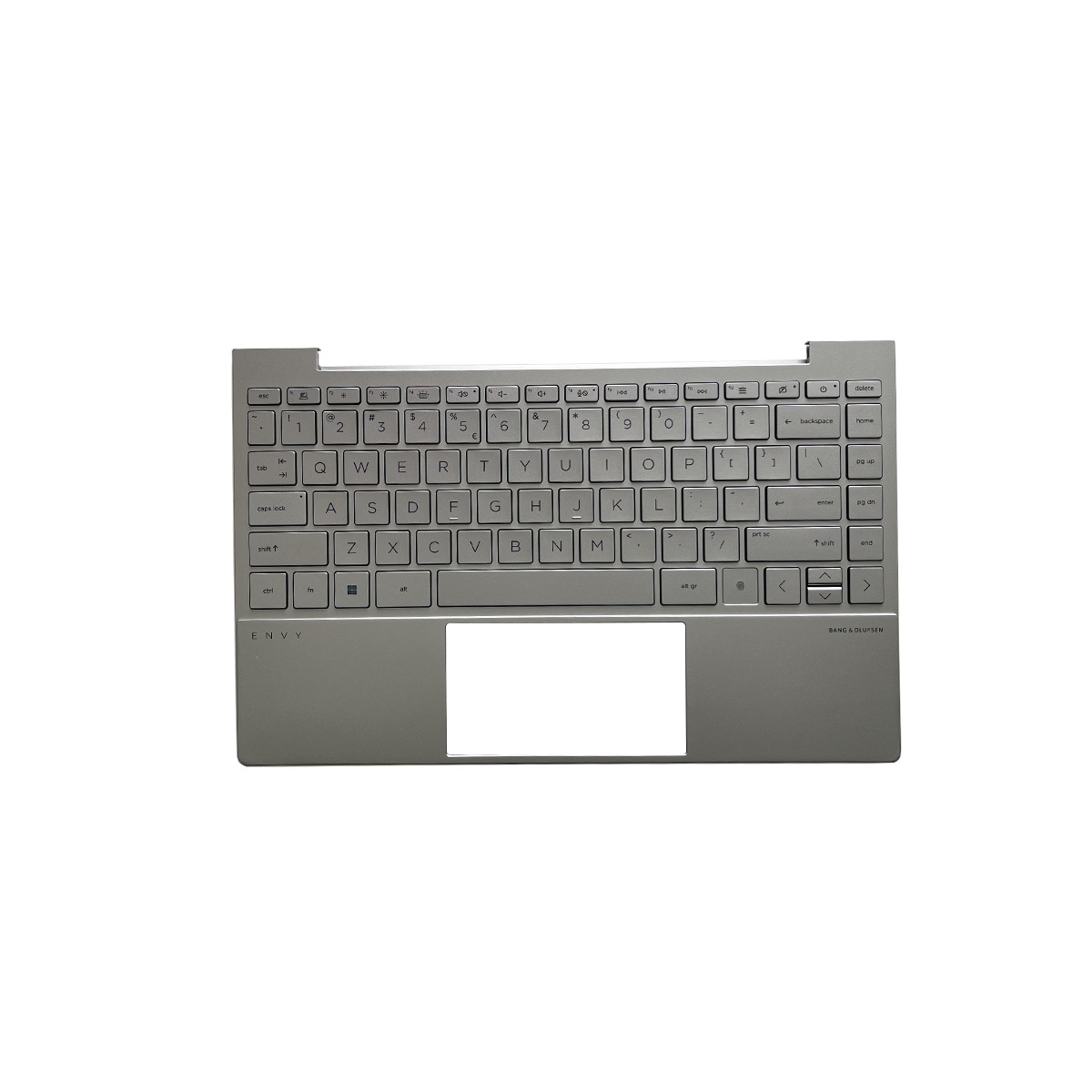 New For HP ENVY 13-BA Series Palmrest Upper Case With Backlit Keyboard Silver