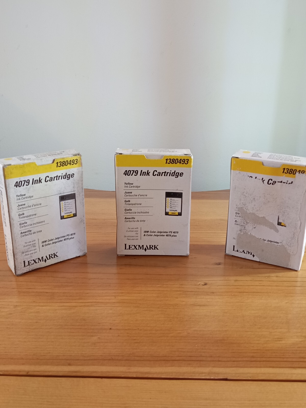 Lexmark 4079 Ink Cartridge 1380493 Lot Of 3 New🖨️🖨️🖨️