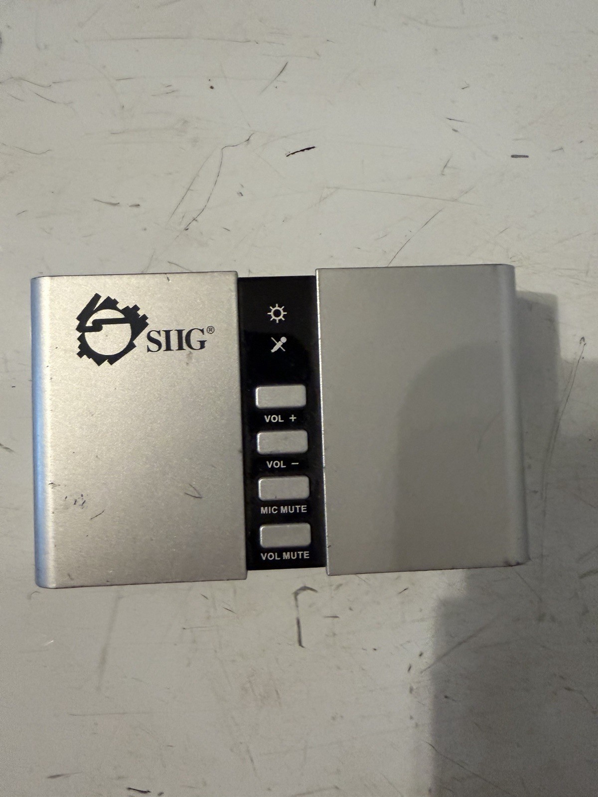SIIG USB External 7.1 Surround Sound Audio Adapter w/ SPDIF Untested