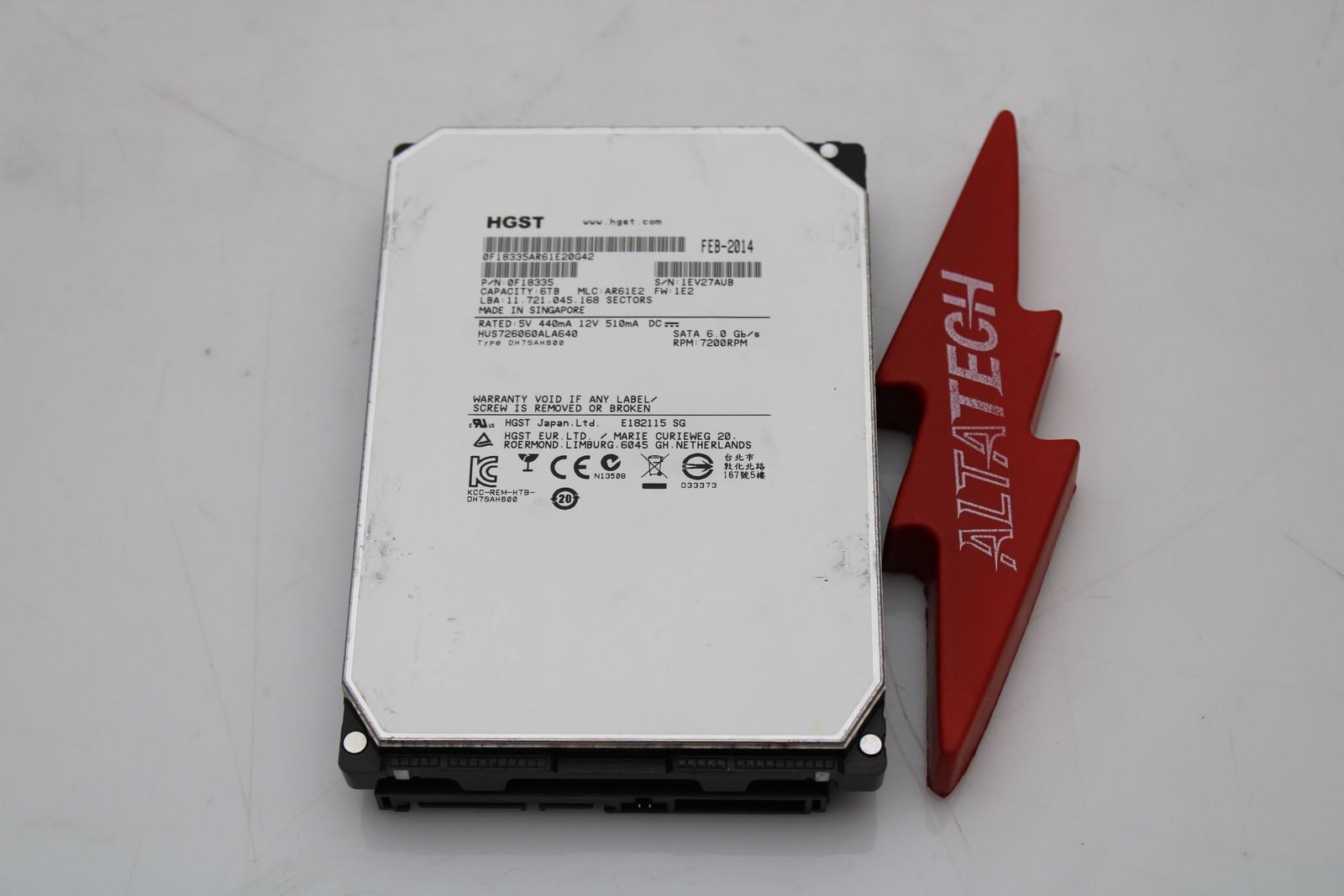 Hitachi HUS726060ALA640 6TB 7.2K SATA 3.5 6G HDD Hard Disc Drive